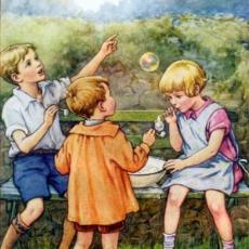 Bubble Fun for everyone! by Cicily Mary Barker