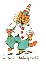 We're doing a Happy Dance! by Louis Wain